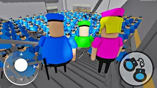 What If 1000 Barry Escape From BARRY'S PRISON RUN! Obby Roblox #roblox