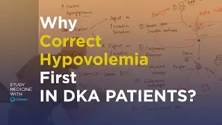 Why Correct Hypovolemia in a DKA patient?