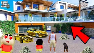 Shinchan and Franklin Ultimate Luxury House Upgrade in GTA 5