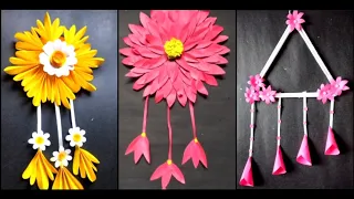 3 Easy And Quick paper wall Hanging Idea|Cardboard Reuse|Room Decoration Idea| Paper Craft Idea|