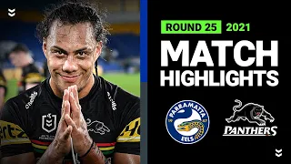 Eels v Panthers Match Highlights | Round 25, 2021 | Telstra Premiership | NRL