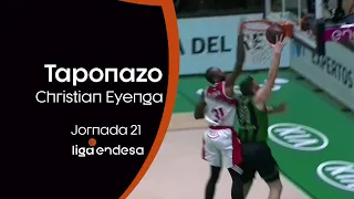 Tapón a tabla de CHRISTIAN EYENGA a Harangody I Liga Endesa 2019-20