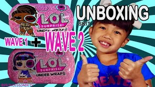 UNBOXING LOL SURPRISE UNDERWRAPS Wave 1 & WAVE 2 L O L  Series 4 Eye Spy by Princess Jade TV