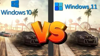 Windows 10 vs Windows 11 21h2 Update || Gaming Performance Test.