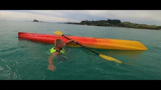 How to UN-FLIP your kayak and how to RE-ENTER !