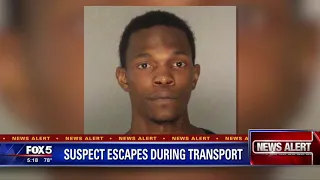 Bibb County suspect escapes from patrol van