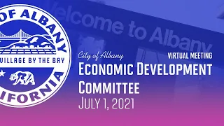 Economic Development Committee - Jul. 1, 2021