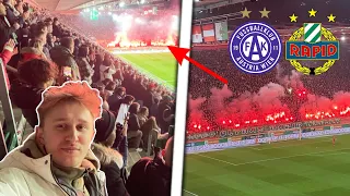 RAPID WIEN vs AUSTRIA WIEN - DAS GEFÄHRLICHSTE DERBY IN ÖSTERREICH 😱🔥