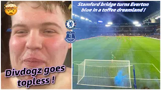 Chelsea 2-2 Everton Matchday vlog *Brilliant Ellis simms goal sends away end into limbs! Pyros!*