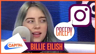 Billie Eilish Talks Creepy Insta Comments 😏 | FULL INTERVIEW | Capital