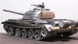 Build Type 59 Medium Tank | How to make a tank at home | homemade RC Tank