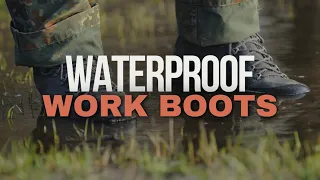 5 Best Waterproof Work Boots 2024 | Top Picks 👌🏻