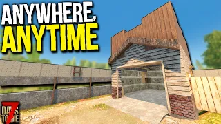 Building some PROPER BASE DEFENCES! - 7 Days to Die: Anywhere, Anytime! - Day 20