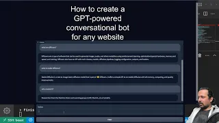 How to create GPT-powered conversational bot for any website