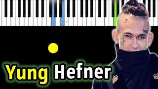 Morgenshtern - Yung Hefner | Piano_Tutorial | Разбор | КАРАОКЕ | НОТЫ