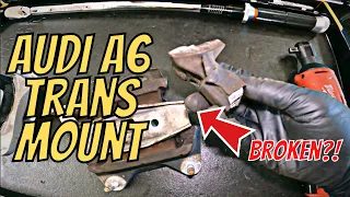 Audi A6 Transmission Mount Replacement (3.2, 4.2, & 3.0)  |  DIY