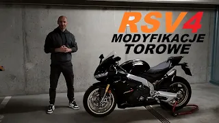 Aprilia RSV4 1100 Factory 2023 MEGATEST PL część 4 | Najważniejsze modyfikacje na tor