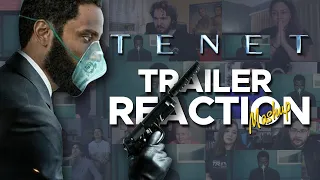 TENET - Trailer Reaction Mashup | Christopher Nolan | John David Washington | Robert Pattinson