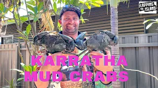 Mud crabbing in Karratha