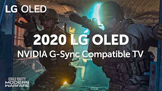 2020 LG OLED powered by NVIDIA G-SYNC for gaming