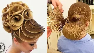 HERMOSOS PEINADOS PARA FIESTAS DE GALA 2018 / Beautiful Hairstyles Compilation