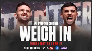 Josh Taylor vs Jack Catterall 2 | WEIGH-IN