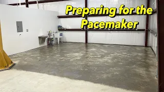 New Shop Space Update 11: Cleaning & Sealing the Concrete