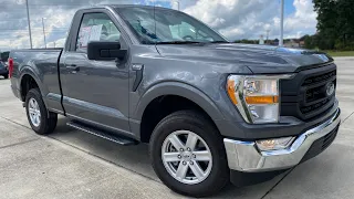 2021 Ford F-150 XL Regular Cab 5.0 POV Test Drive & Review