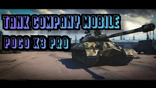 Tank company mobile Геймплей с Poco x3 pro.