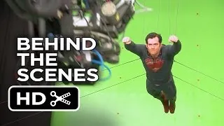 Man Of Steel Behind The Scenes - Flying (2013) - Henry Cavill, Amy Adams Movie HD