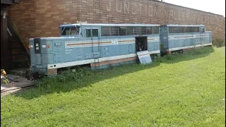 2023 Junction Valley Railroad Bridgeport Live Steam Diesel Backyard Train Locomotive Track