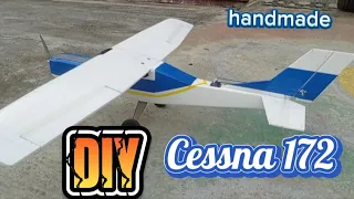 cara membuat pesawat rc cessna 172 dari gabus....@albihobby1653