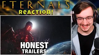 HONEST TRAILERS ETERNALS REACTION! (Marvel Studios')