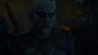 The Night King Kills Theon / Theon Death Scene - Game of Thrones 8x03