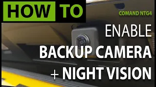HOW TO: Activate Reversing / Backup Camera & Night Vision on the Mercedes COMAND system