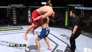 Александр Густафссон ufc2014 как надо за него играть