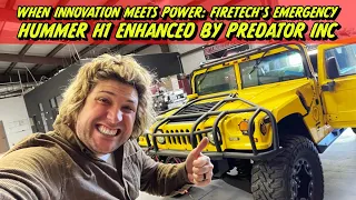 When Innovation Meets Power FireTech's Emergency Hummer H1 Enhanced by Predator Inc