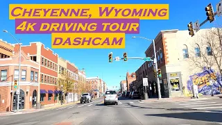 Cheyenne, Wyoming | 4k Driving Tour | Dashcam