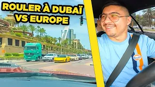 Rouler à Dubaï vs l'Europe les différents points