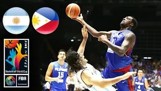 Argentina 🇦🇷 vs Philippines 🇵🇭 - Classic Full Games | FIBA Basketball World Cup 2014