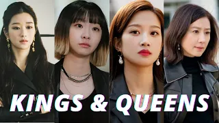 Kings & Queens 👑👸 ||  Kdrama Multifemale