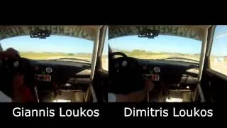 Giannis Vs Dimitris (Megara Circuit) 05/05/2012