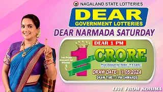 LOTTERY LIVE DEAR LOTTERY SAMBAD 1PM LIVE DRAW TODAY 11/05/2024 - Will You Are the Next Crorepati?