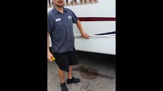 How to properly install  vinyl decals on your RV.