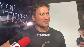 Sam Milby explains why he never guested on Toni Gonzaga’s show. Updates on settling down w Catriona.