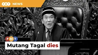 Senate president Mutang Tagal dies