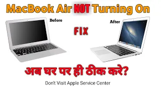 MacBook Air Dead Not Turning On | Repair MacBook At Home | Mac Charger Light Orange Won’t turn On |