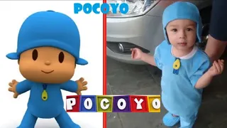 Pocoyo cartoon in Real Life life 💥 all characters