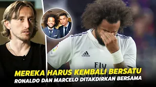 Ronaldo dan Marcelo Tidak Boleh Dipisahkan : Reaksi Modric Saat Melihat Performa Marcelo yg Menurun