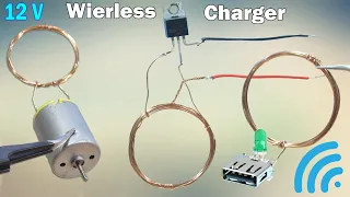 How to Make a Wireless Charger , Wireless Transmission  using IRF540n / Z44
